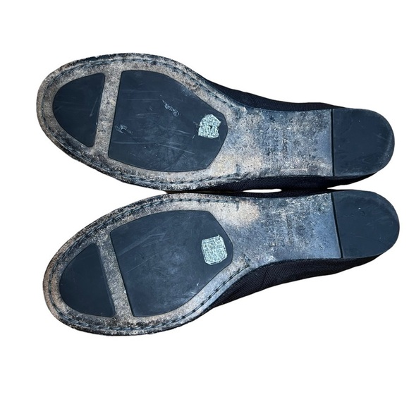EILEEN FISHER Black Grosgrain Ballet Flats - Picture 8 of 9